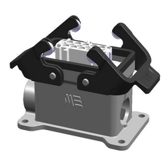 403029 Housing With male Insert (Surface Mounting Two Entries)