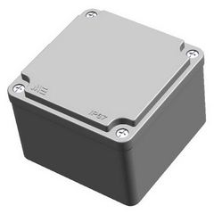 Алюминиевый бокс 100х100х73мм (402506) IP67
