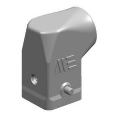 Корпус вилки наклонная алюминиевая (29019) IP65