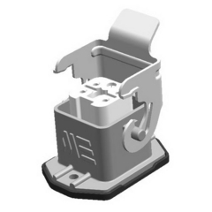 Разъём монтажная корпус алюминиевая (403010S) IP65